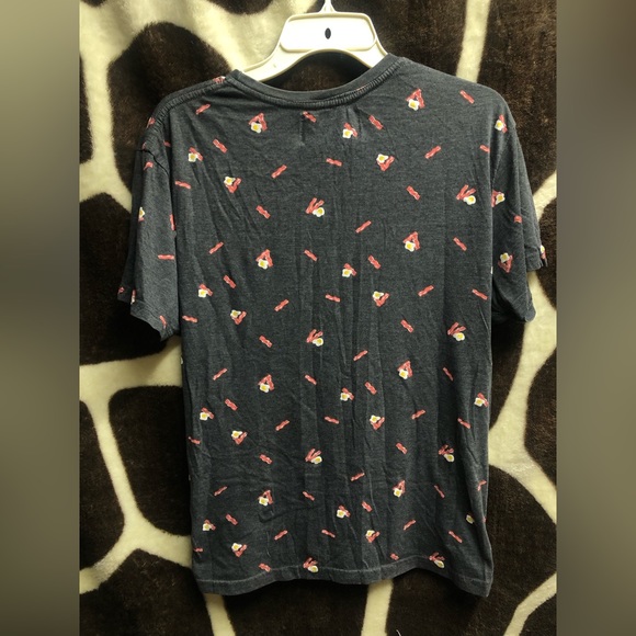 Ready for breakfast? Mens bacon and egg West 49 tee - Picture 4 of 5